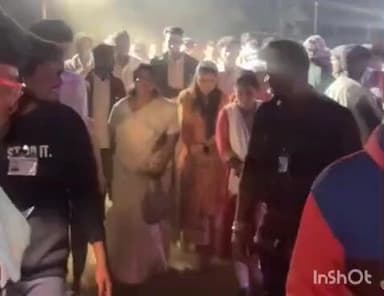 गडचिरोली: मंडलापूर, श्री मल्लिकार्जुन स्वामी यात्रेला भाजपचे नेत्यांची उपस्थिती