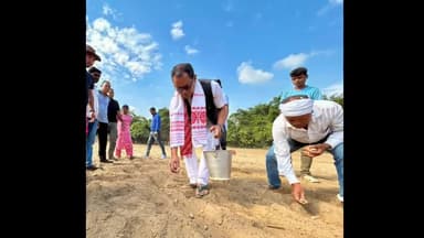 ফুলনি: বিজেপি কিষাণ মৰ্চা বোকাজানৰ উদ্যোগত ধনশিৰিৰ ভোকোটিবিল উপত্যকাৰ কঠালগুৰিত বীজ সিঁচাৰ কাৰ্যসূচী অনুষ্ঠিত হয়