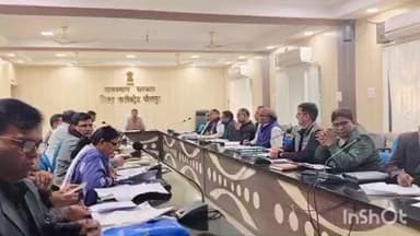 सेपउ: बिजली, पानी और मौसमी बीमारियों को लेकर हुई समीक्षा बैठक