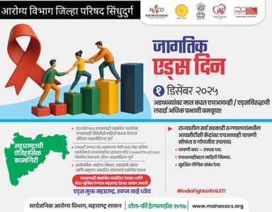 जागतिक एड्स दिन 1 डिसेंबर 2025 चे निमित्ताने लेख