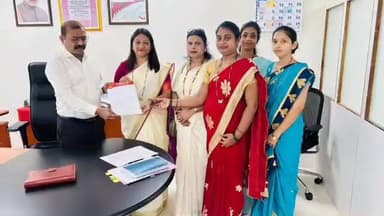 पालघर: शिवसेना शिंदे गटाच्या शिष्टमंडळाने महापालिका शहर अभियंता, कार्यकारी अभियंता यांची मुख्यालयात घेतली भेट