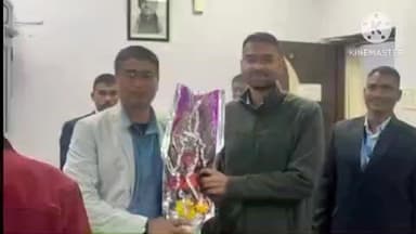 बिहार: नालंदा जिला राष्ट्रीय लोक मोर्चा अध्यक्ष सोनू कुशवाहा ने पंचायती राज मंत्री दीपक प्रकाश से की मुलाकात