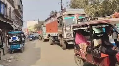 মুরারই ১: মুরারই স্টেশন রোডে রোজ লাগছে যানজট, আন্ডারপাস চালু না হওয়ায় দুর্ভোগ স্থানীয়দের