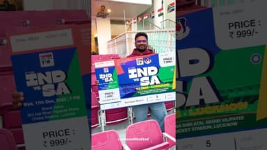 #INDIA 🆚 SOUTH AFRICA #T20 #MATCH in #lucknow w