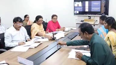 అనకాపల్లి జిల్లాలో పదవ తరగతి, ఇంటర్మీడియట్ పరీక్షలలో శతశాతం ఉత్తీర్ణత సాధించాలి: అనకాపల్లి జిల్లా కలెక్టర్ విజయకృష్ణన్