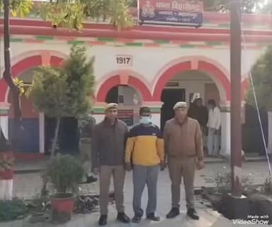 बेहट: बिहारीगढ़ पुलिस ने जिला बदर अपराधी को किया गिरफ्तार