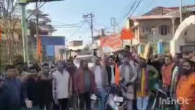 अल्मोड़ा: अल्मोड़ा में विहिप ने निकाली शौर्य यात्रा, अयोध्या में बाबरी ढांचे को गिराने की याद में आयोजित हुआ कार्यक्रम