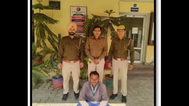 सादुलशहर: सादुलशहर पुलिस ने 5000 के इनामी बदमाश को बाड़मेर से किया गिरफ्तार