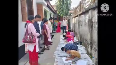 খোয়াই: খোয়াই তথ্য ও সংস্কৃতি দপ্তর প্রাঙ্গণে দিব্যংদের নিয়ে আয়োজিত হয়ে বসে আঁকো প্রতিযোগিতা