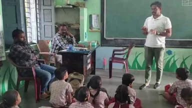 జుక్కల్: టీకారం తండా ప్రాథమిక పాఠశాల ఆకస్మిక తనిఖీ, ఉపాధ్యాయుల బోధన, విద్యార్థుల నైపుణ్యాలను పరిశీలించిన : ఎంఈఓ ప్రవీణ్ కుమార్
