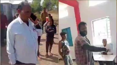 बक्स्वाहा: बकस्वाहा: पाली के शिक्षक का नशे में वीडियो वायरल, ग्रामीणों में रोष, अधिकारी बोले होगी कार्रवाई
