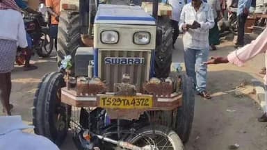 జాజిరెడ్డి గూడెం: అరవపల్లిలో ఇసుక ట్రాక్టర్ ఢీకొని వ్యక్తి మృతి