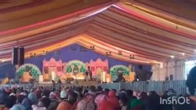 भानुप्रतापपुर: ग्राम कच्चे में पंडित प्रदीप मिश्रा के सात दिवसीय शिव महापुराण कथा का हुआ समापन