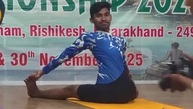 सैदपुर: ऋषिकेश में आयोजित राष्ट्रीय योग प्रतियोगिता में मिर्जापुर UPS के 2 खिलाड़ियों ने जीते 5 स्वर्ण सहित 7 मेडल, हर्ष