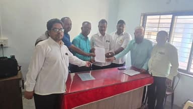 नेवासा: निवडणुकीचे निकाल २१ डिसेंबरला जाहीर करा - आप चे निवेदन