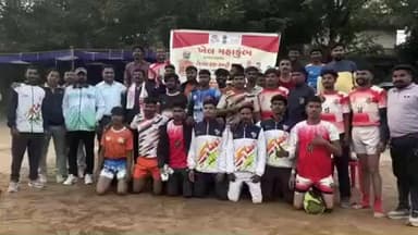 ધાનપુર: દાહોદ જિલ્લાના ધાનપુર ખાતે ખેલ મહાકુંભ 2025 અંતર્ગત કબડ્ડી સહિત વિવિધ રમતો યોજાય