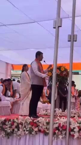 जामखेड: नगरपरिषद निवडणुकीसाठी मुख्यमंत्री देवेंद्र फडवणीस यांची जामखेड येथे विराट सभा