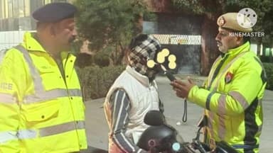 पानीपत: गलत लेन, ध्वनि प्रदूषण, लाल-नीली बत्ती का इस्तेमाल और नशे में वाहन चलाने पर 309 चालान