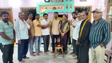 జన్నారం: ఏకగ్రీవంగా ఎన్నికైన సర్పంచ్ ని సన్మానించిన విశ్వబ్రాహ్మణ నాయకులు