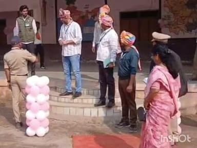 कोरपना: गडचांदूर नगरपरिषद निवडणुकीत फेट्यांचा रंगतदार तुरा