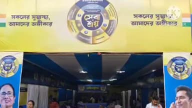 ঠাকুরপুকুর-মহেশতলা: মহেশতলা পৌরসভার ১৫ নম্বর ওয়ার্ডে সেবাশ্রয় স্বাস্থ্য শিবির ক্যাম্পে উপচে পড়া ভিড় এলাকাবাসীদের