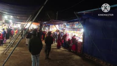 আড়শা: সিরকাবাদ গ্রামের মিনাবাজার নাগরদোলা, রকমারি দোকান প্রচুর মানুষের ভিড়