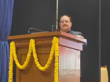 #HealthForAll
Union Health Minister Shri @JPNadda Addresses Members of Parliament on Progress made under the TB Mukt Bharat Abhiyaan