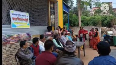 খাতড়া: জলডোবরা নাগরিক কল্যাণ মঞ্চের উদ্যোগে দ্বিতীয় বর্ষে দুর্গা মেলা প্রাঙ্গণে ১৩০ জন অসহায় মানুষকে কম্বল বিতরন করা হল