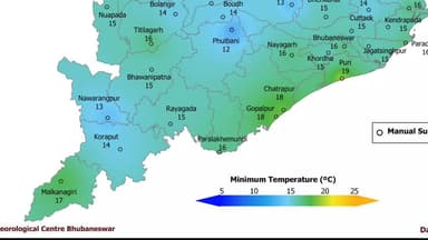 ମାଲକାନଗିରି: ଜିଲ୍ଲାରେ ଆସନ୍ତାକାଲି ତାପମାତ୍ରା 17 ଡ଼ିଗ୍ରୀ ରହିବା ନେଇ ପାଣିପାଗ ବିଭାଗ ପକ୍ଷରୁ ସୂଚନା ପ୍ରଦାନ