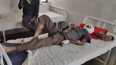 #रसूलाबाद खेत पर जा रहे किसान को अज्ञात बाइक सवार ने पीछे से मारी टक्कर, सीएचसी में उपचार के बाद हालत गंभीर होने के चलते...