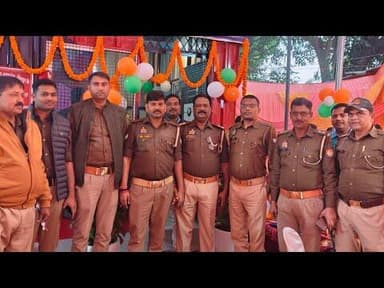 जनपद जौनपुर थाना शाहगंज में निजामपुर पुलिस चौकी का हुआ शानदार शुभारंभ क्षेत्राधिकारी शाहगंज ने किया