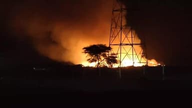 छत्तरगढ़: छतरगढ़ बायोमास प्लांट में लगी भीषण आग