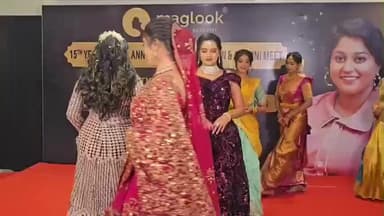 கோவை தெற்கு: சாய்பாபா காலனி பகுதியில் மணமகள்கள் ராம்ப் வாக் காட்சி பார்வையாளர்களை வெகுவாக கவர்ந்தது