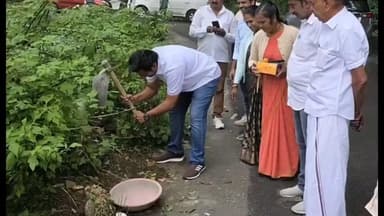 குன்னூர்: கன்னிமாரியம்மன் கோவில் தெரு பகுதியில் தடுப்புசுவர் அமைக்கும் பணி