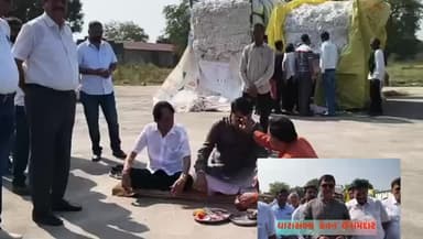 સાવલી: સમલાયા ગામ ખાતે કપાસની ખરીદી ધારાસભ્ય ના હસ્તે પ્રારંભ