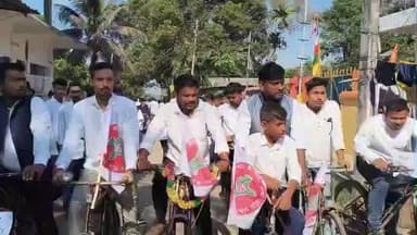 তিনিচুকীয়া: মাকুমত মাকুম আঞ্চলিক ছাত্ৰ সন্থাৰ উদ্যোগত পৰিবেশ - জলবায়ু সজাগতা সপ্তাহ উপলক্ষে চাইকেল ৰেলী বাহিৰ