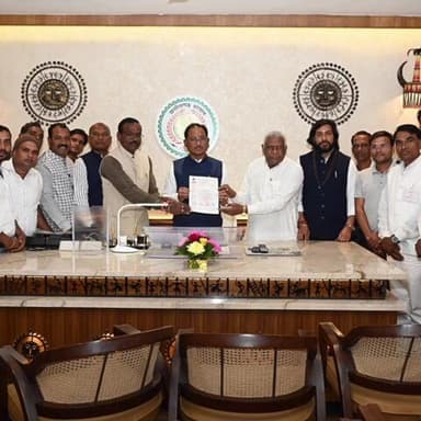 मुंगेली: छत्तीसगढ़ के मुख्यमंत्री विष्णुदेव साय को खैरासेतगंगा आने का निमंत्रण दिया गया