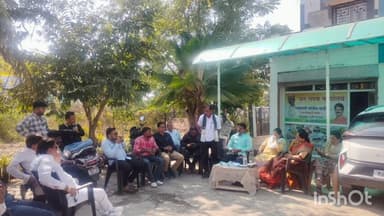 अंजनगाव सुर्जी: राष्ट्रवादी (शरदचंद्र पवार) गट उमेदवारांचा पुन्हा जोमाने लढण्याचा संकल्प;आर.एस.कॉलेजजवळ पडली बैठक पार