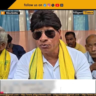 একাধিক দাবীতে রাজগঞ্জ বিডিও অফিসের সামনে ১০০ ঘন্টা অনশন কর্মসূচি KSDC এর