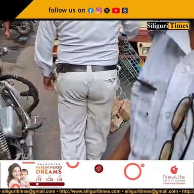 ফুটপাত ও বেআইনি পার্কিংয়ের বিরুদ্ধে কড়া পদক্ষেপ, শহরজুড়ে লাগাতার অভিযান বিভিন্ন ট্রাফিক গার্ডের