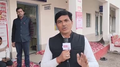 फर्रुखाबाद: फर्रुखाबाद जंक्शन रेलवे स्टेशन पर 48 घंटे की भूख हड़ताल पर बैठे लोको पायलट, सुरेंद्र सिंह ने मीडिया से की बात