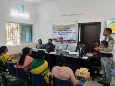 ଲାଞ୍ଜିଗଡ: ବିଶ୍ଵନାଥ ପୁର ସ୍ଥିତ ମିଶନ ଶକ୍ତି ସଭାଗୃହ ଠାରେ ଜିଲ୍ଲା ସ୍ତରୀୟ ସମ୍ୱନ୍ୱିତ କୃଷି କ୍ଲଷ୍ଟର କର୍ମଶାଳା |