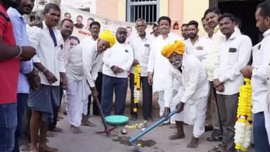 ಸಿಂದಗಿ: ಪಟ್ಟಣದಲ್ಲಿ ಚರಂಡಿ ಅಭಿವೃದ್ಧಿ ಕಾಮಗಾರಿ ಭೂಮಿ ಪೂಜೆ ಮಾಡಿದ ಶಾಸಕ ಅಶೋಕ ಮನಗೂಳಿ