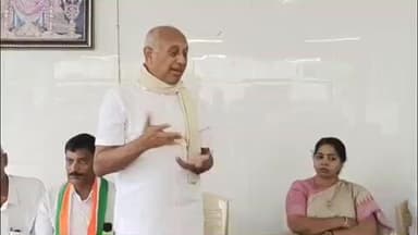 కూటమి ప్రభుత్వంలో అభివృద్ధి కుంటిపడింది: మాజీ ఎంపీ చింతామోహన్