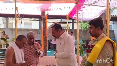 નવસારી: બારોટ પરિવાર દ્વારાસ્ટેશન વિસ્તાર પાસે વિષ્ણુયાગ નું આયોજન કરવામાં આવ્યું જિલ્લાના ડીવાયએસપી ઉપસ્થિત રહ્યા