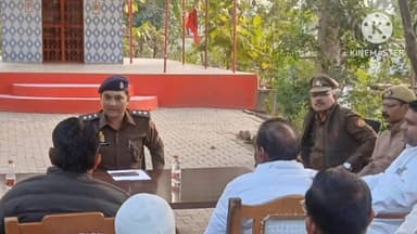 पाली: आगामी त्यौहारों को ध्यान में रखते हुए पाली थाना परिसर में पुलिस क्षेत्राधिकारी की अध्यक्षता में शांति बैठक आयोजित हुई