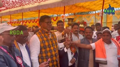 ଶୁଭାରମ୍ଭ ହେଲା ଚଇତି ମହୋତ୍ସବ, ମାଁ ମାଣିକେଶ୍ୱରୀ ମନ୍ଦିରରୁ ବାହାରିଲା କଳସଯାତ୍ରା #rgda #rayagada #rayagada_news Part 3