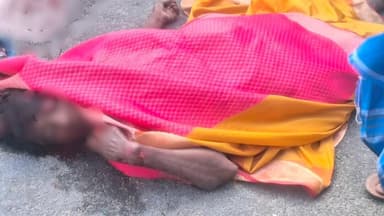 ಕೃಷ್ಣರಾಜಪೇಟೆ: ಗವಿರಂಗನಾಥಸ್ವಾಮಿ ದೇಗುಲದ ಬಳಿ ಗೂಡ್ಸ್ ವಾಹನ ಹರಿದು ಇಬ್ಬರು ಮಹಿಳೆಯರ ಸಾವು