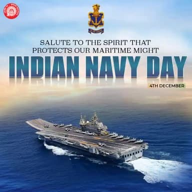 On Indian #NavyDay, Indian Railways honours the Indian Navy for its heroic service, tireless vigilance and steadfast dedication in securing our maritime frontiers and upholding national pride.