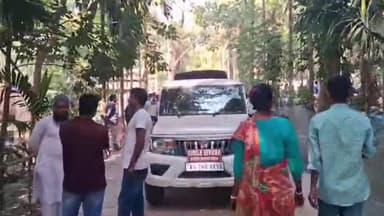 দাংতল ৰাজহ চক্ৰ: বিদ্যাপুৰৰ ২নং নাচনকুটীত চাঞ্চল্যকৰ হত্যাকাণ্ডৰ ঘটনা , ঘটনাস্থলীত উপস্থিত আৰক্ষী দল